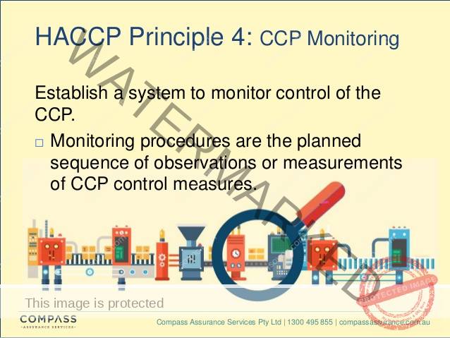 Chuyên đề HACCP: Thiết lập hệ thống theo dõi CCP